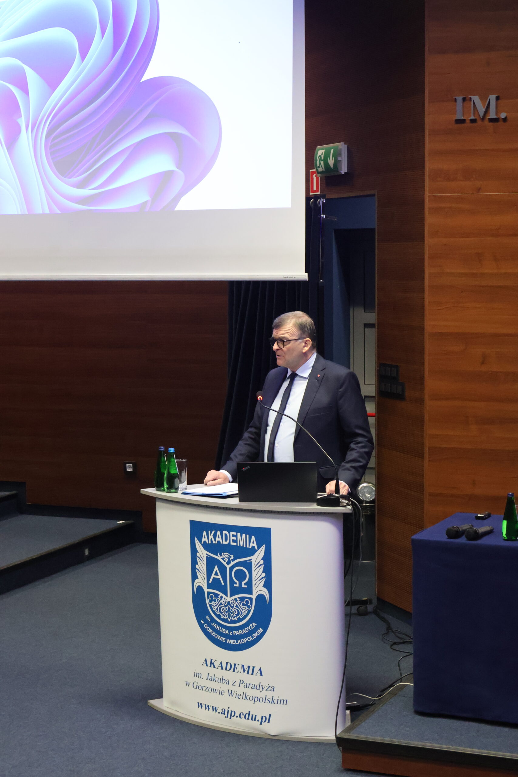Na zdjęciu prof. dr. hab. Tadeusza Wolsza.
