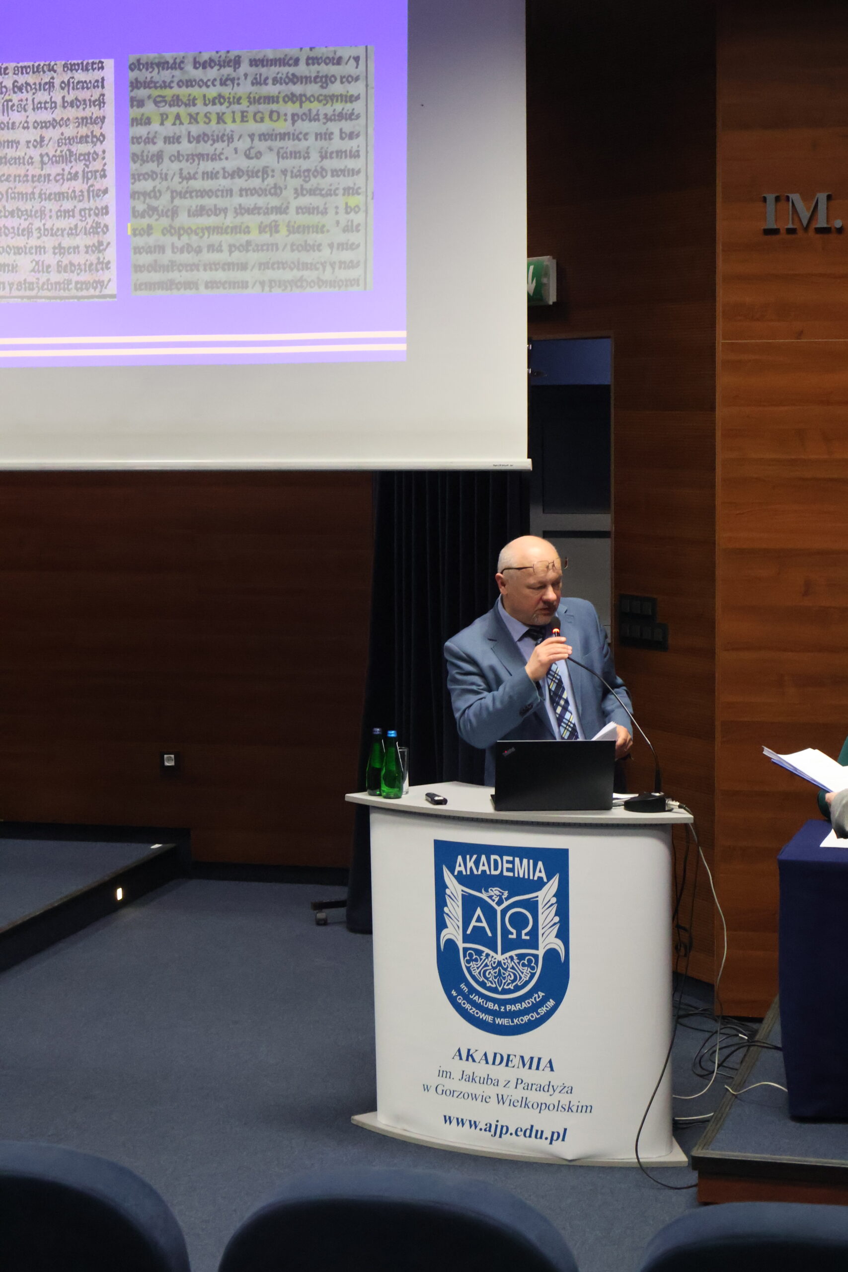 Na zdjęciu prof. AJP dr Arkadiusz Wołoszyn.