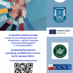 Plakat II Lubuskiej Szkoły Letniej