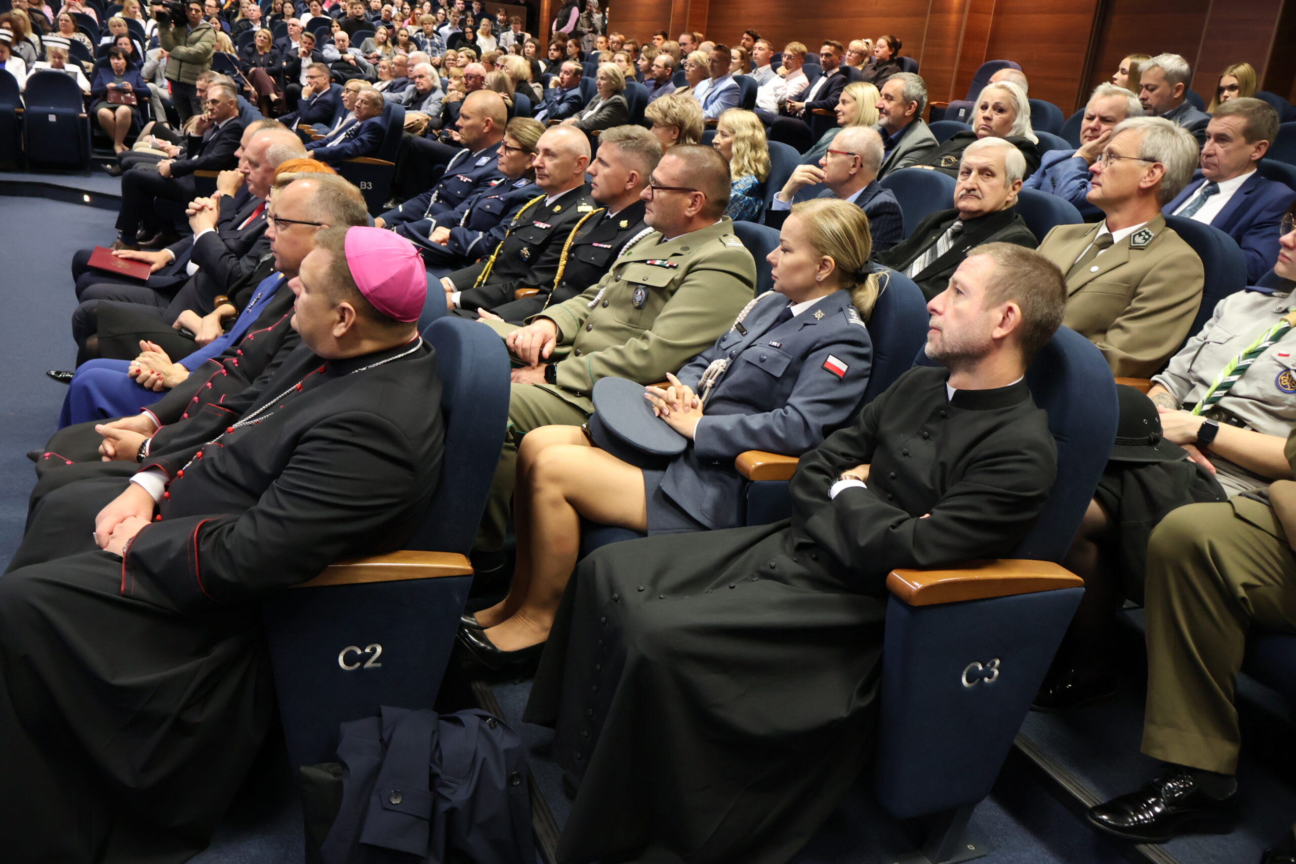 Na zdjęciu goście podczas Inauguracji Roku Akademickiego 2025/2026.