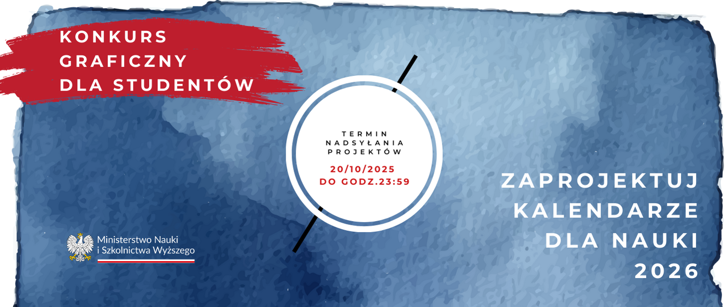 Konkurs graficzny „Kalendarze dla NAUKI 2026”