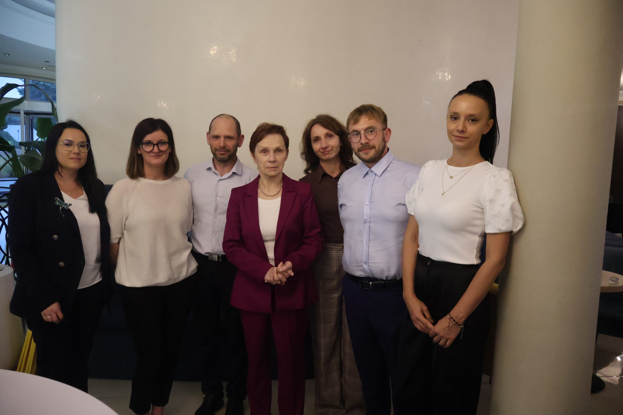 Doktoranci Szkoły Doktorskiej AJP z prof. dr hab. Elżbietą Skorupską-Raczyńską