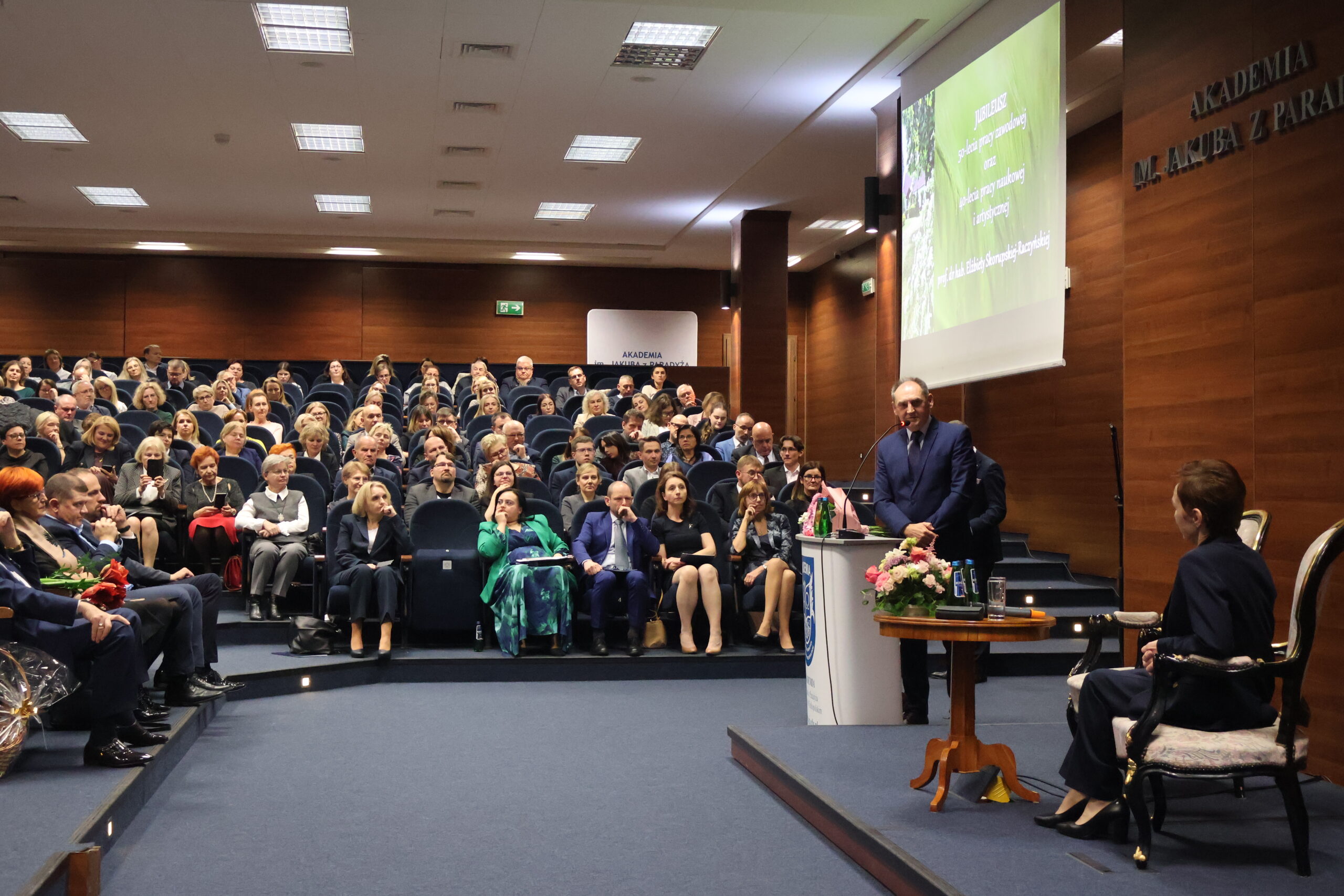 Na zdjęciu Przewodniczący Rady Uczelni Sławomir Klusek.