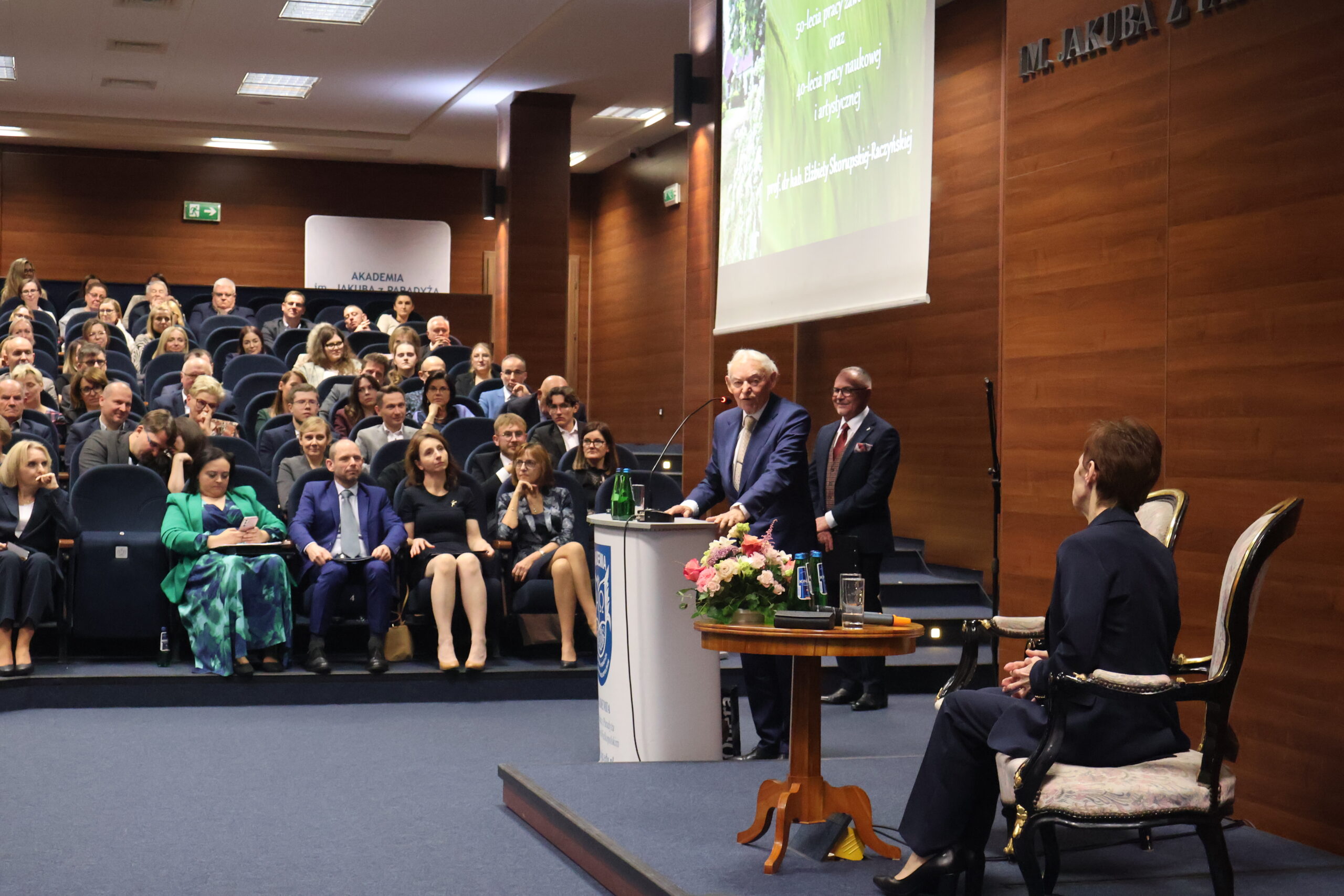 Na zdjęciu prof. dr hab. Janusz Faryś.