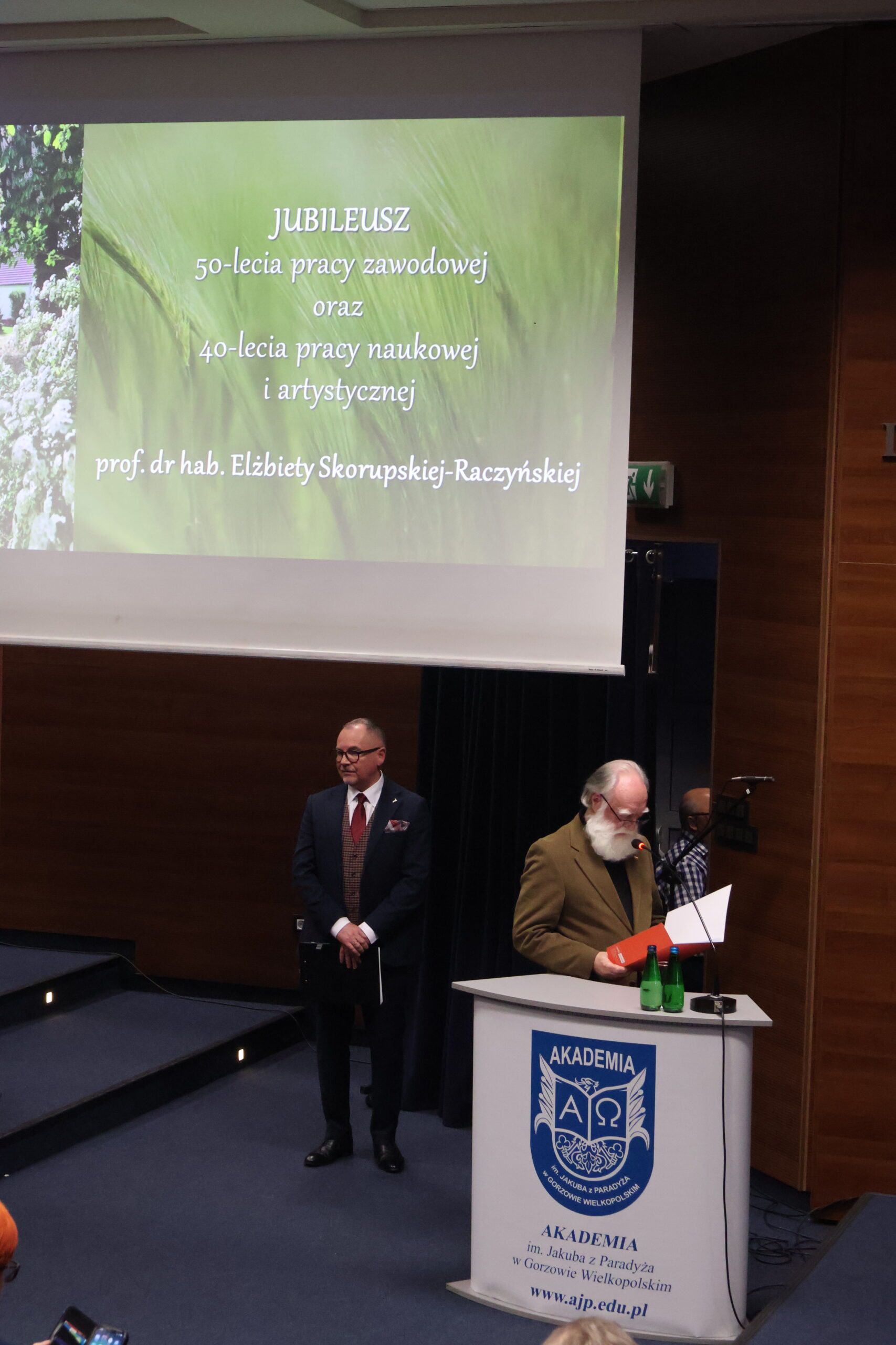 Na zdjęciu redaktor Radia Gorzów Andrzej Pierzchała.