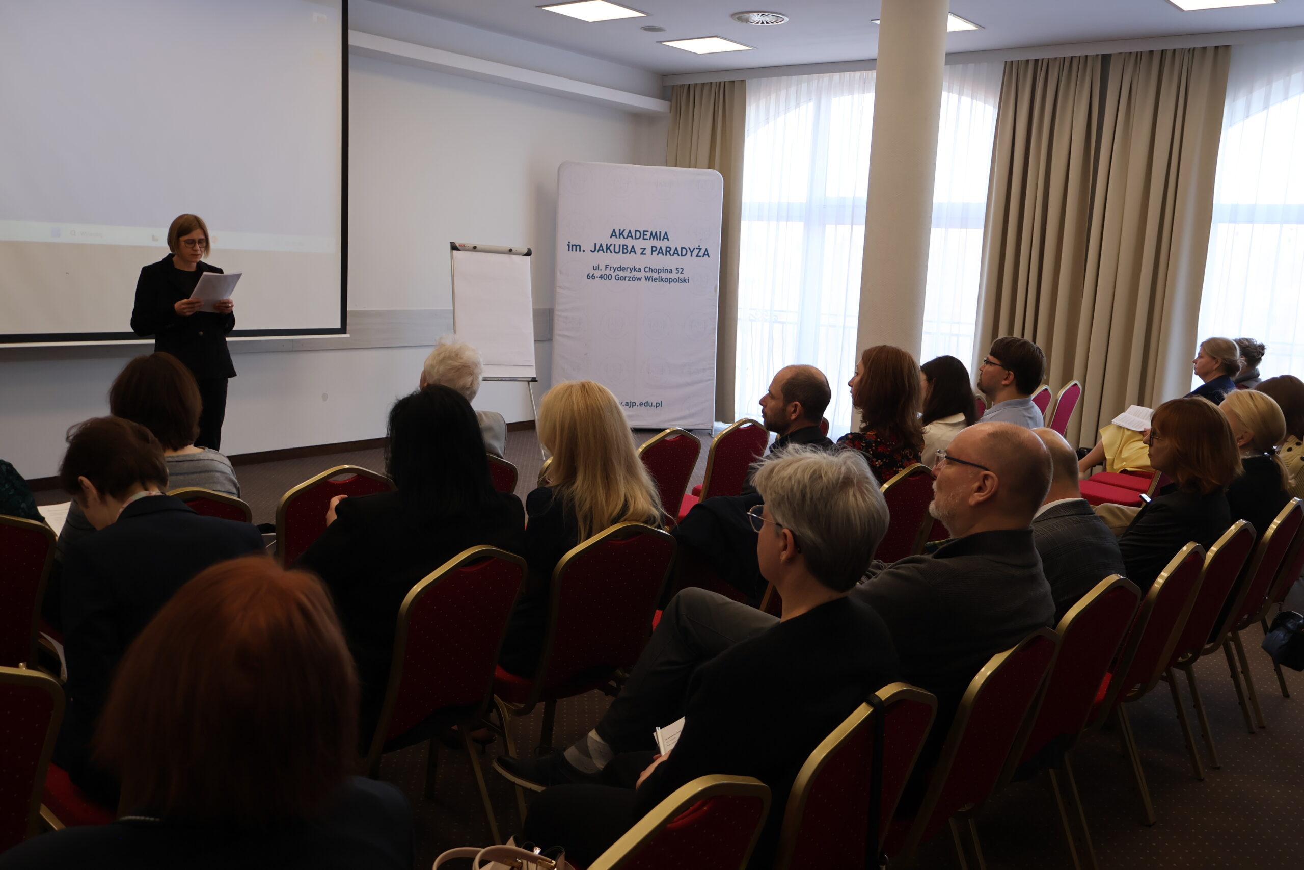 Wystąpienie gości podczas Konferencji Naukowej JĘZYK. RELIGIA. TOŻSAMOŚĆ.