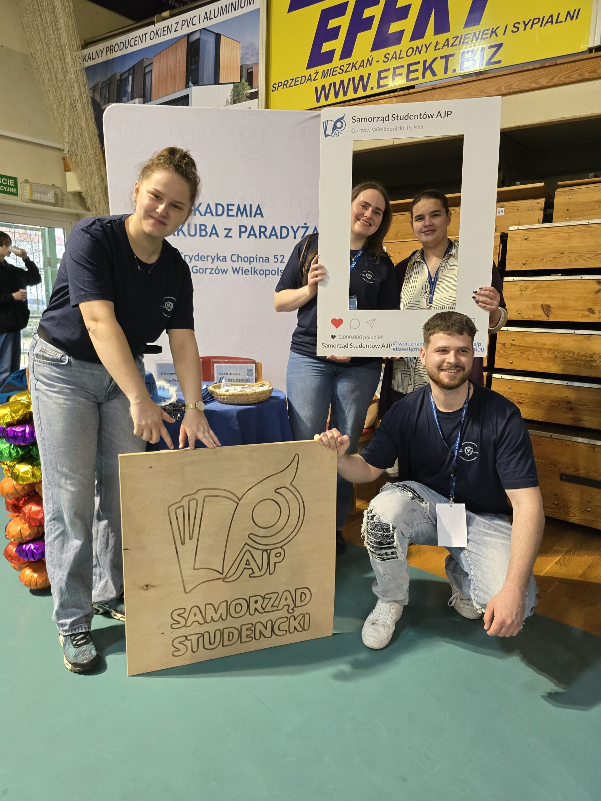 Uczestnicy dnia otwartego AJP.