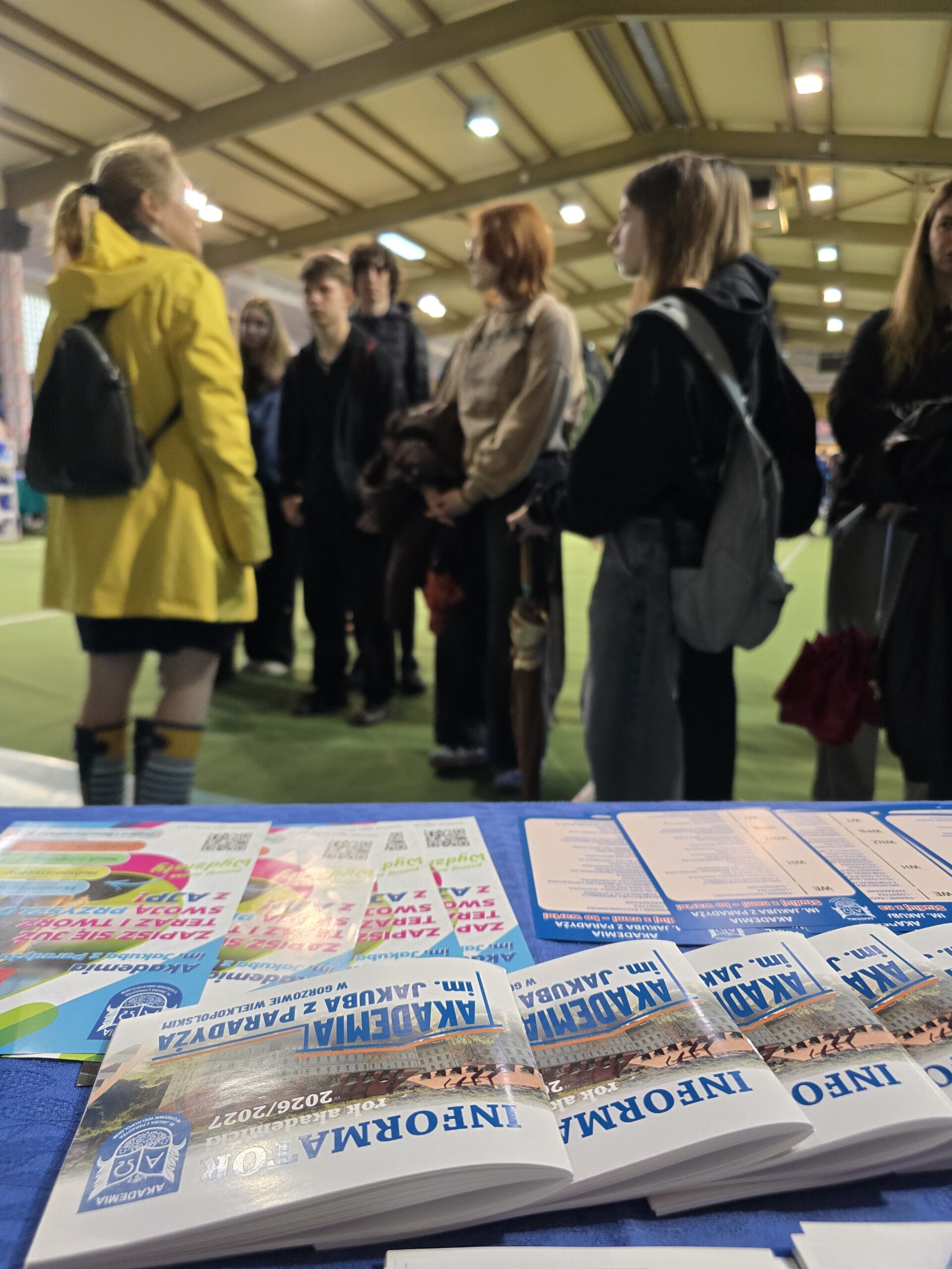 Uczestnicy podczas dnia otwartego AJP.