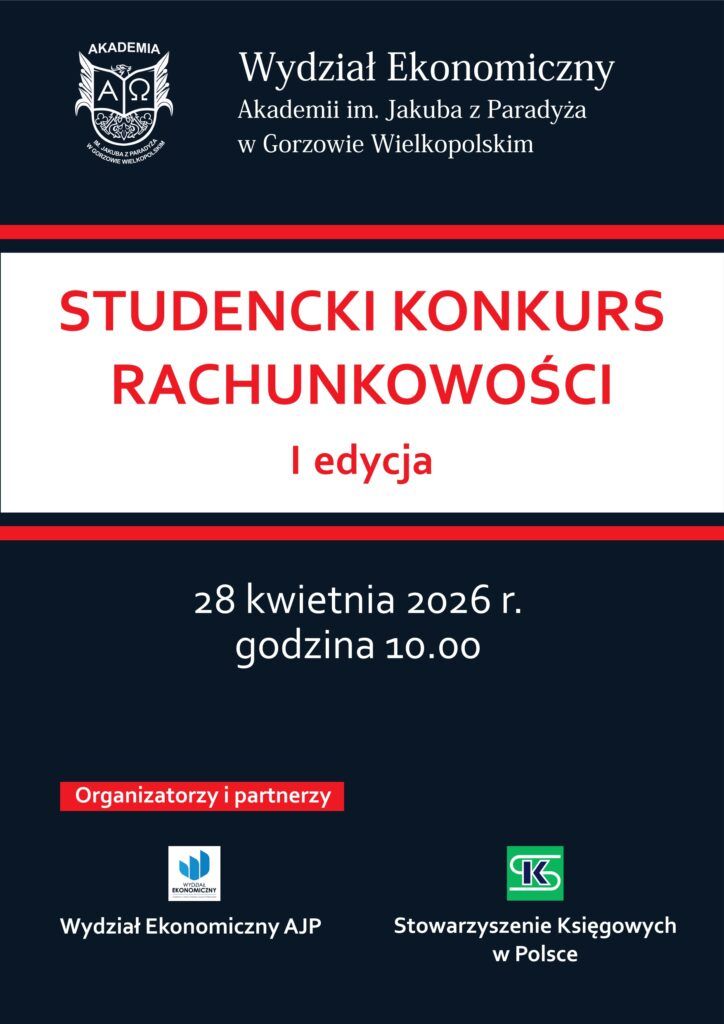 I edycja Studenckiego Konkursu Rachunkowości