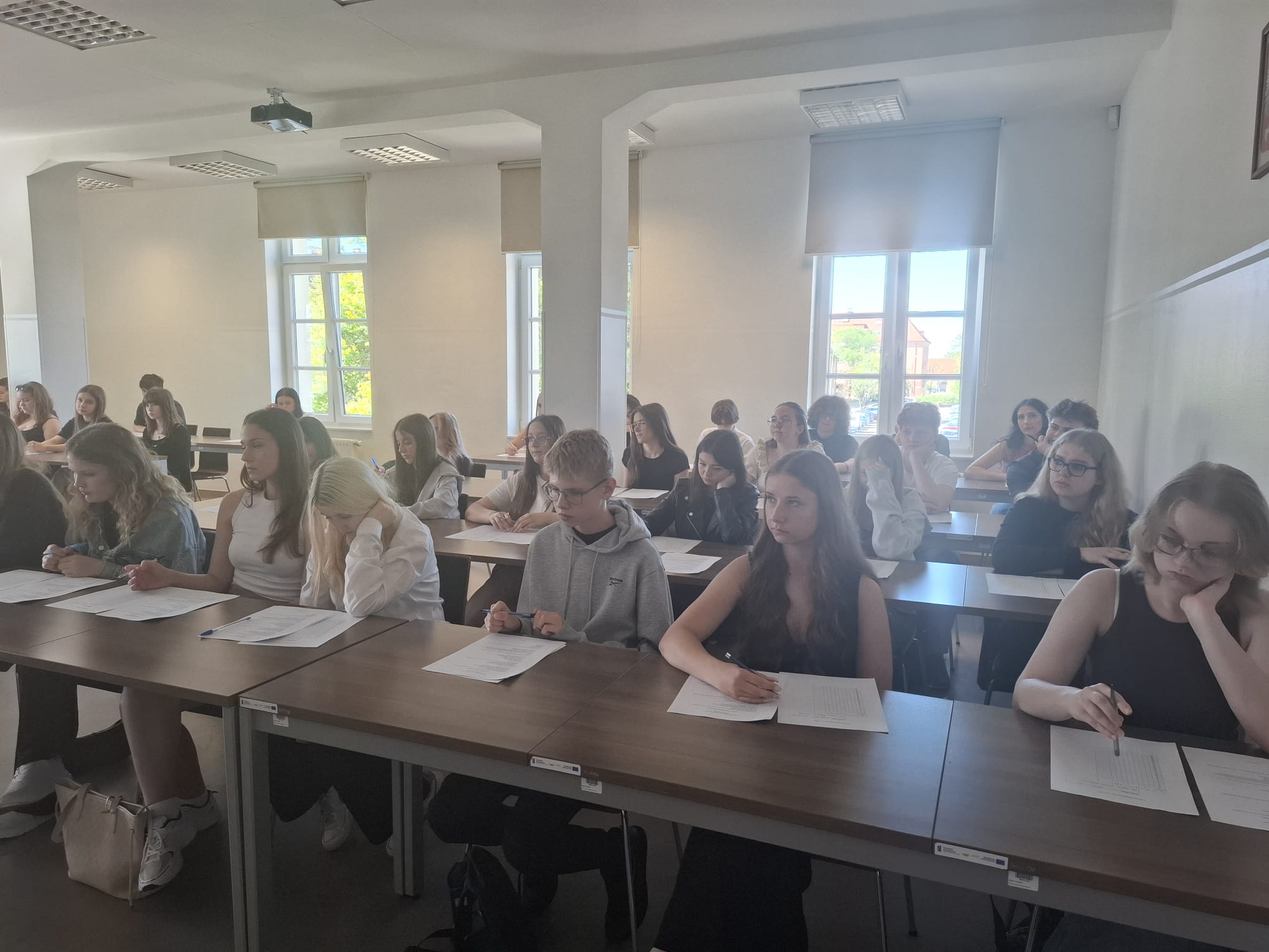 Uczestnicy konkursu PRZEDSIĘBIORCZOŚĆ.