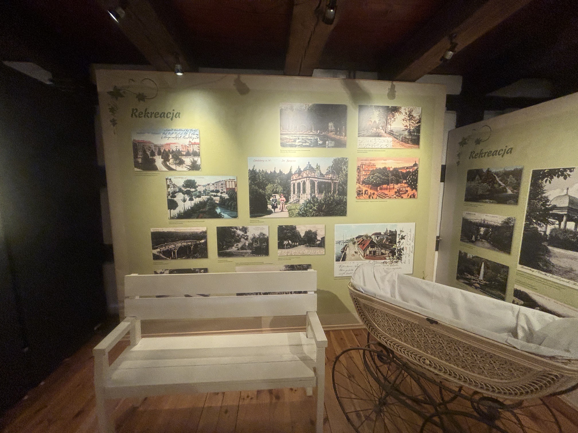 Zdjęcie eksponatów w Muzeum Lubuskim