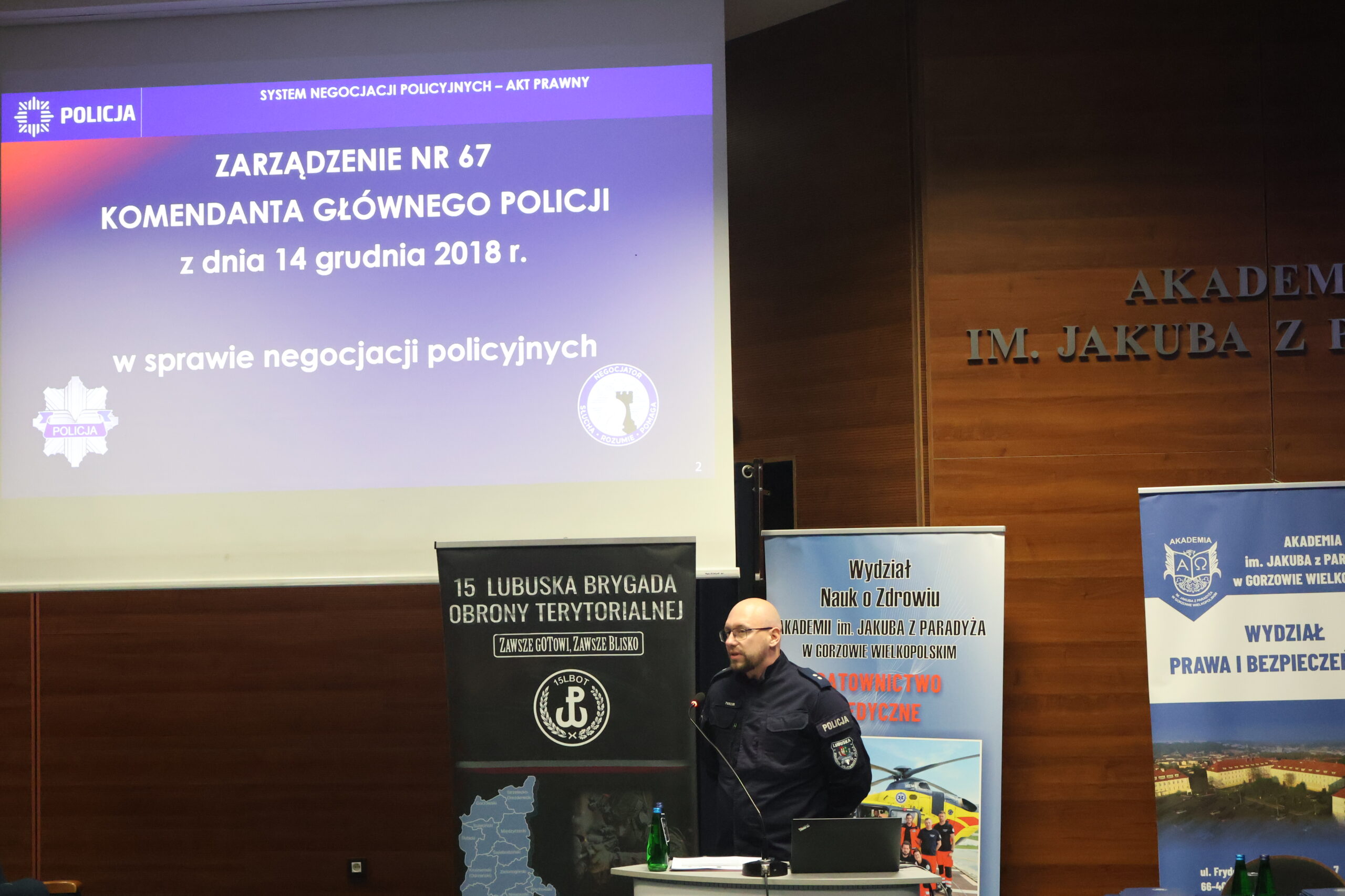 Uczestnik konferencji SafeAcademy.
