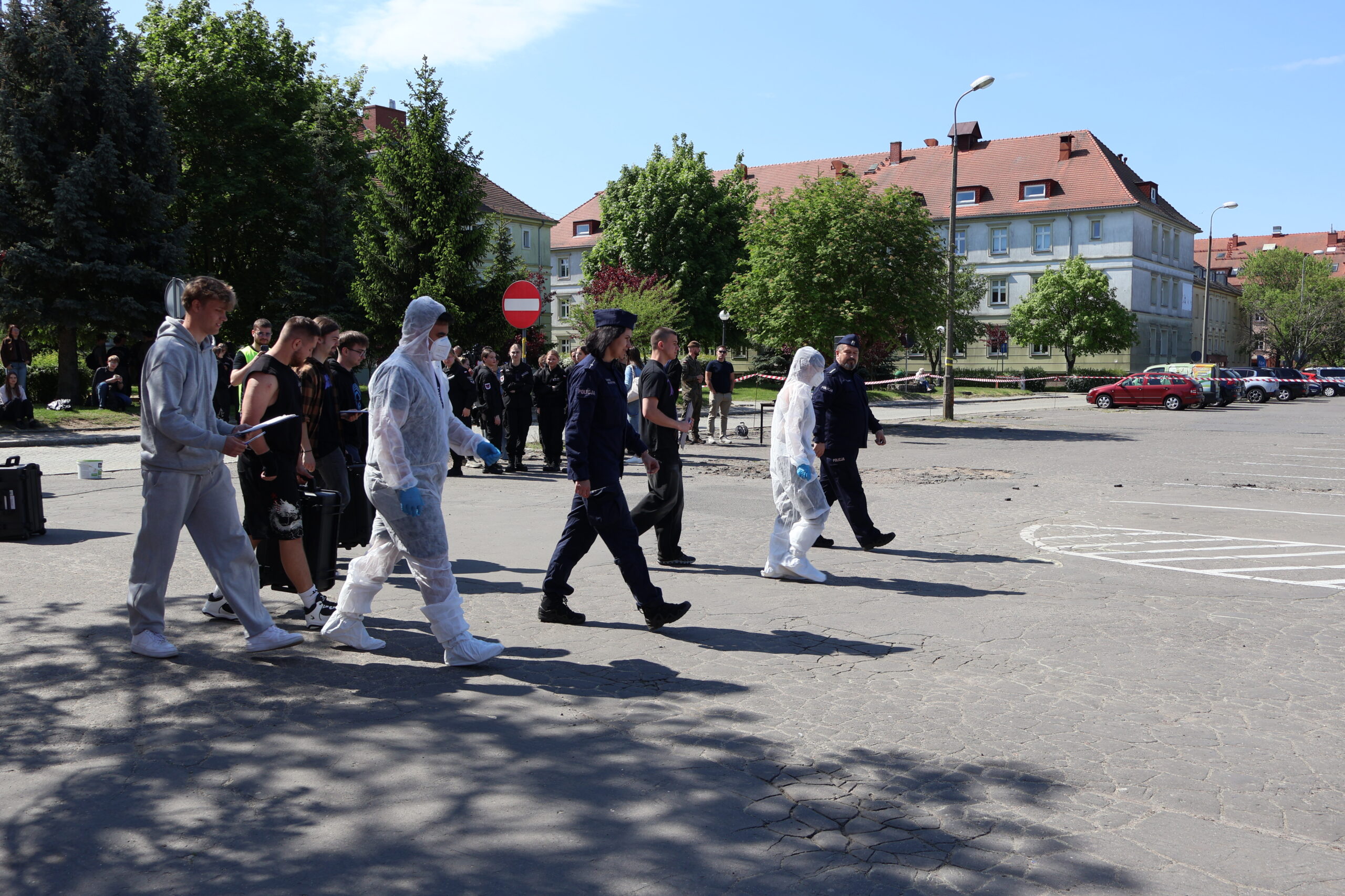 Uczestnicy ćwiczeń SafeAcademy.