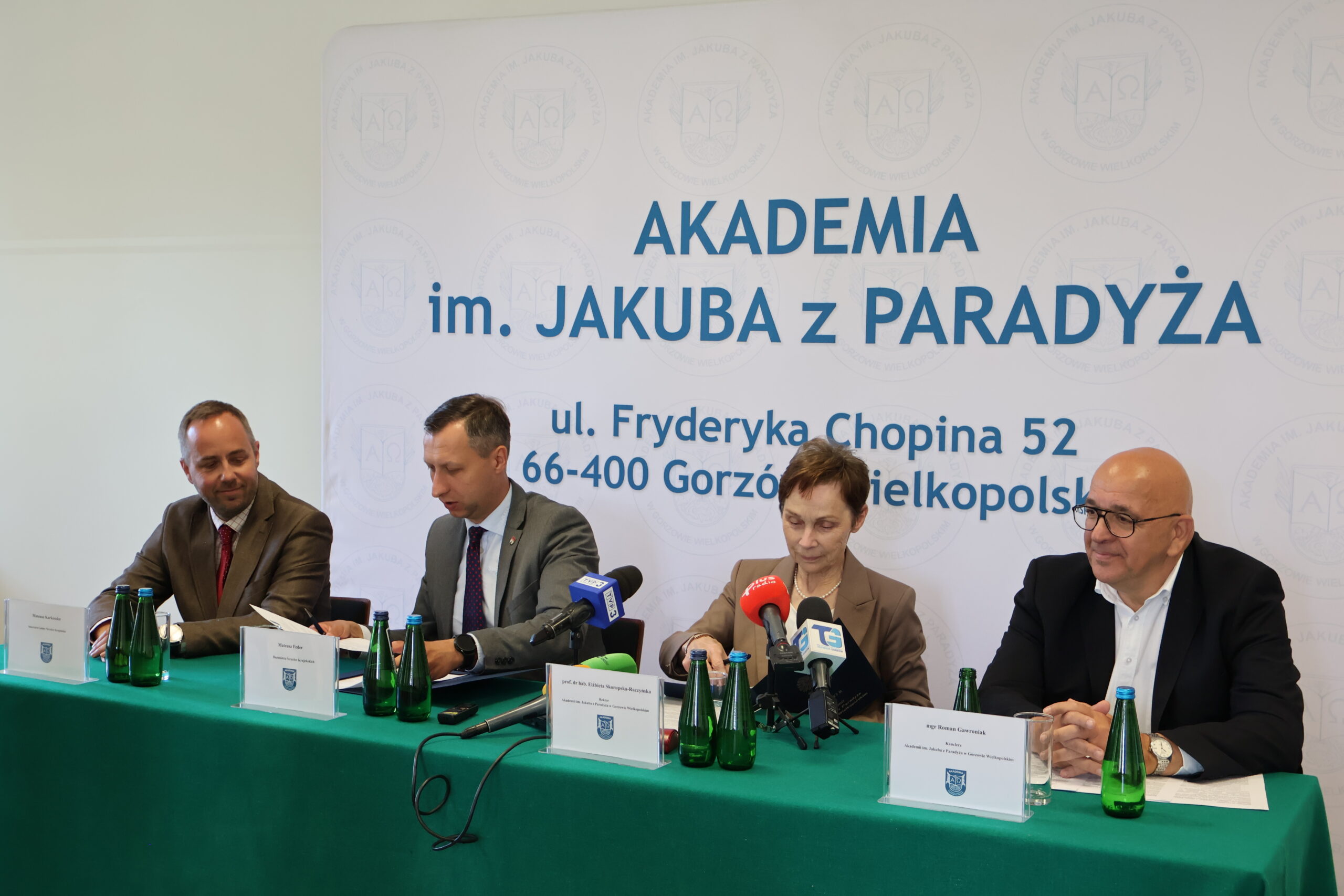 Podpisanie porozumienia o współpracy dotyczące rozwoju Centrum Kompetencji Dronowych.