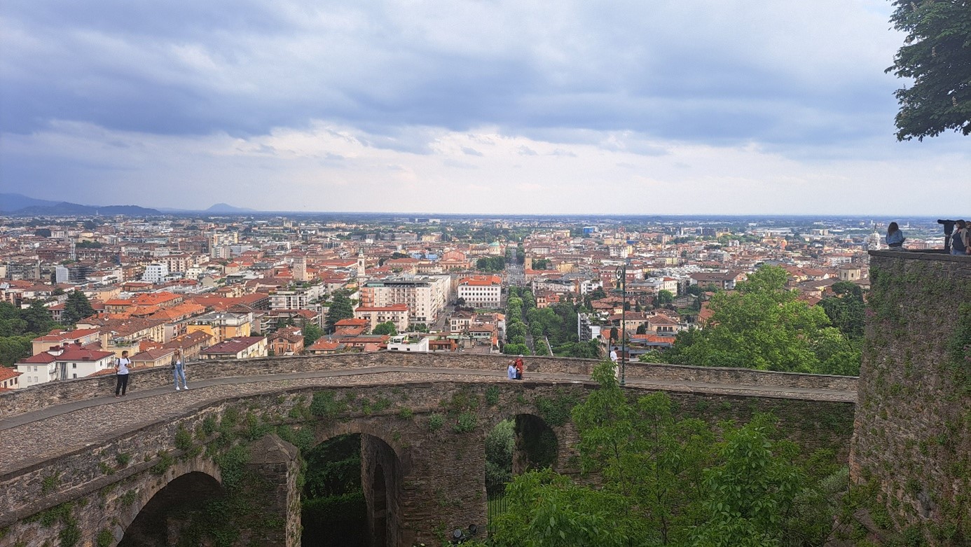 Widok z Citta Alta