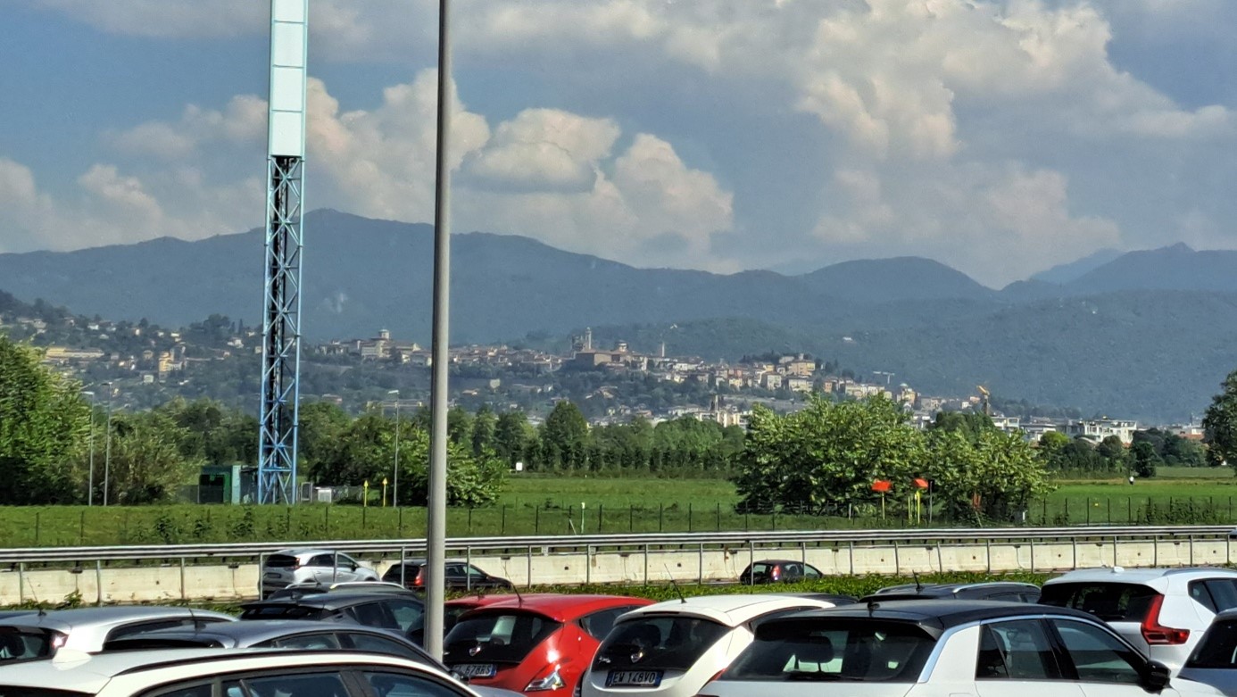 Widok z Kilometro Rosso