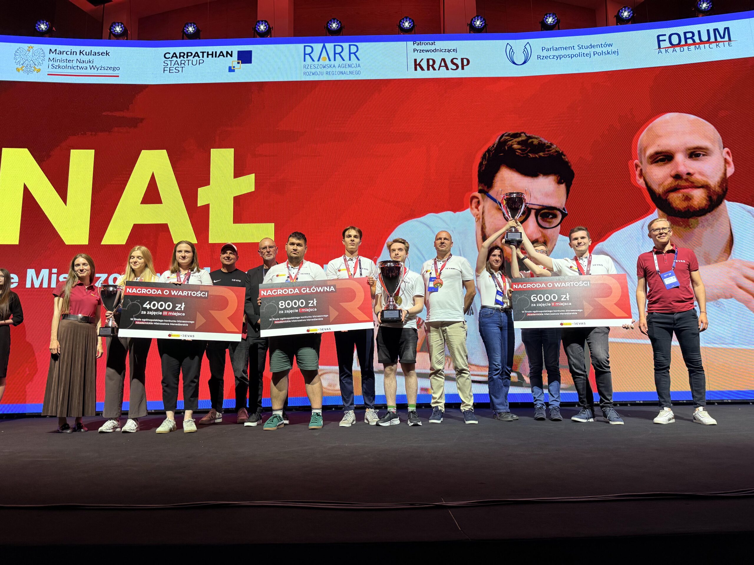 Zwycięzcy Akademickich Mistrzostw Menedżerskich 2026.