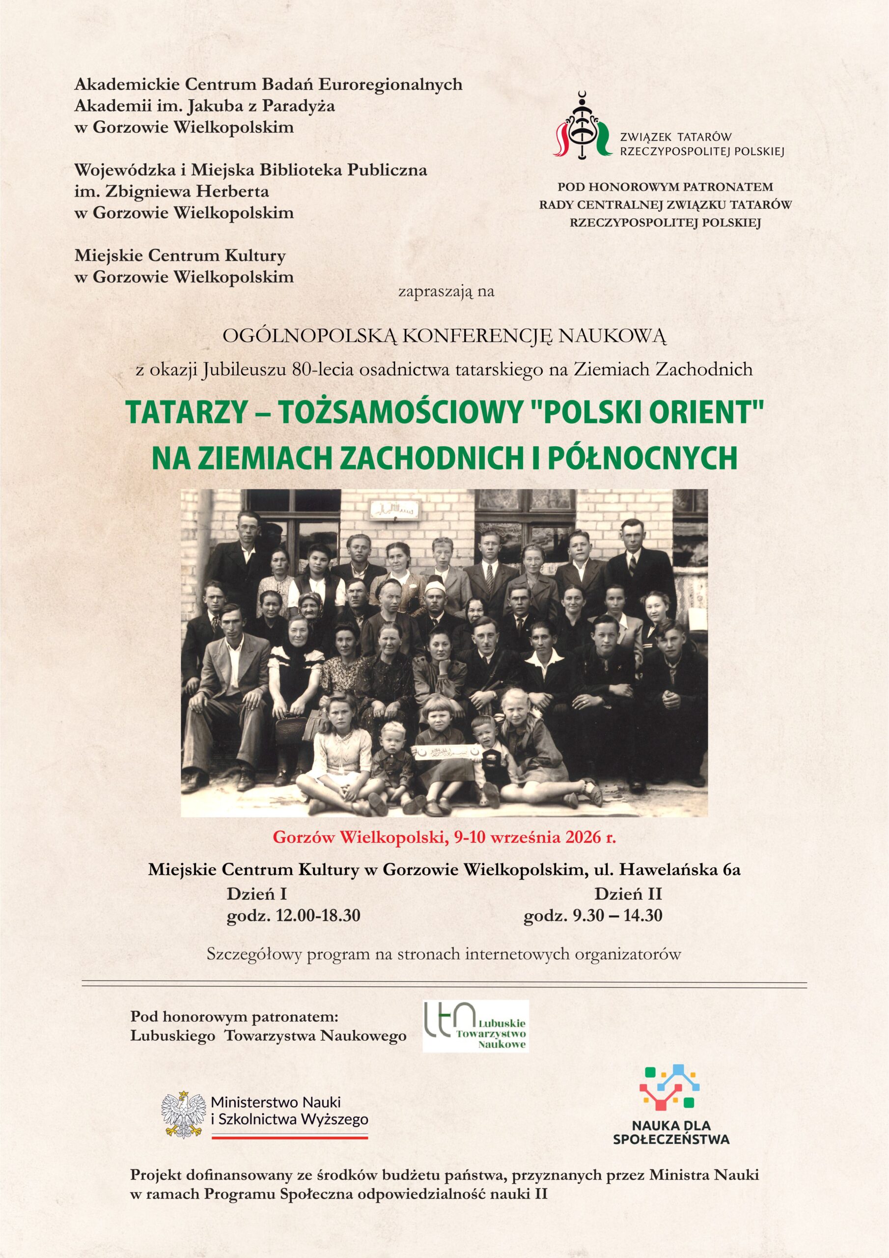 Tatarzy – tożsamościowy „polski orient” na Ziemiach Zachodnich i Północnych