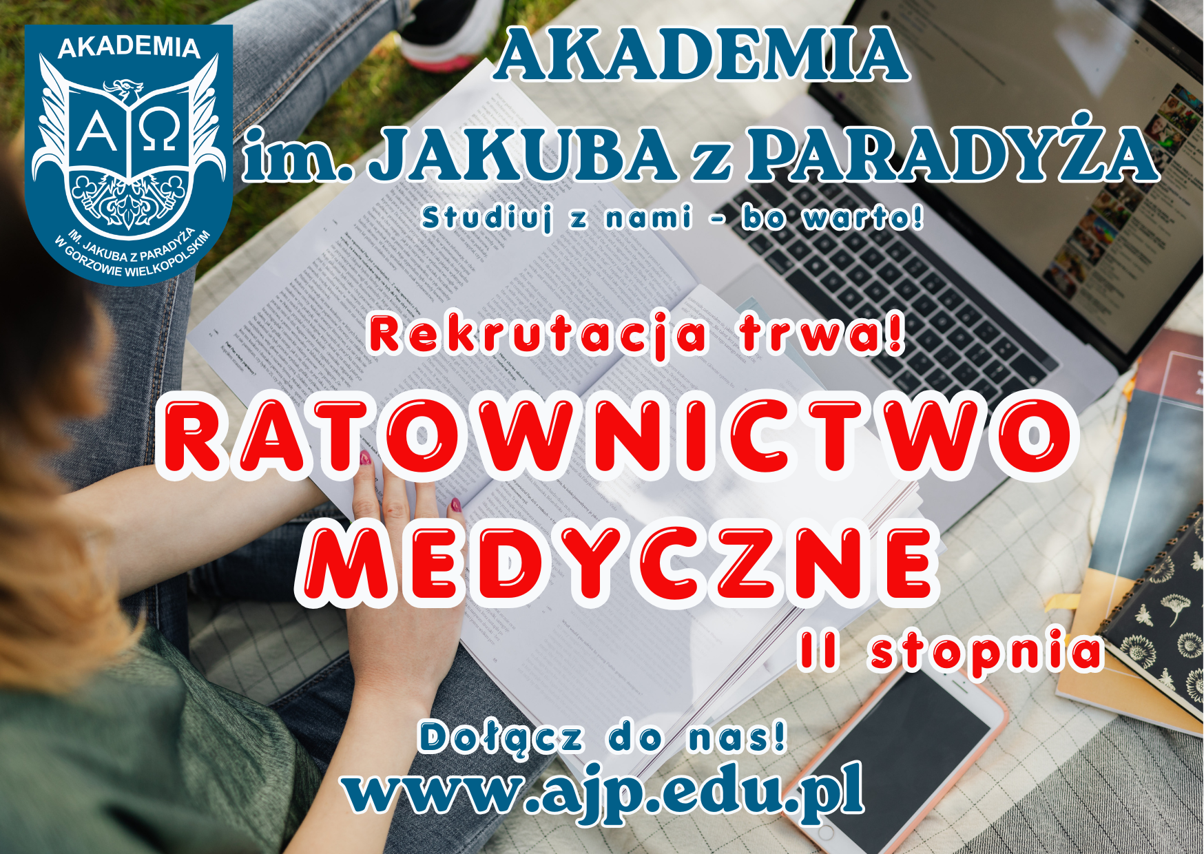 Rusza rekrutacja na&nbsp;kierunek ratownictwo medyczne studia magisterskie!!