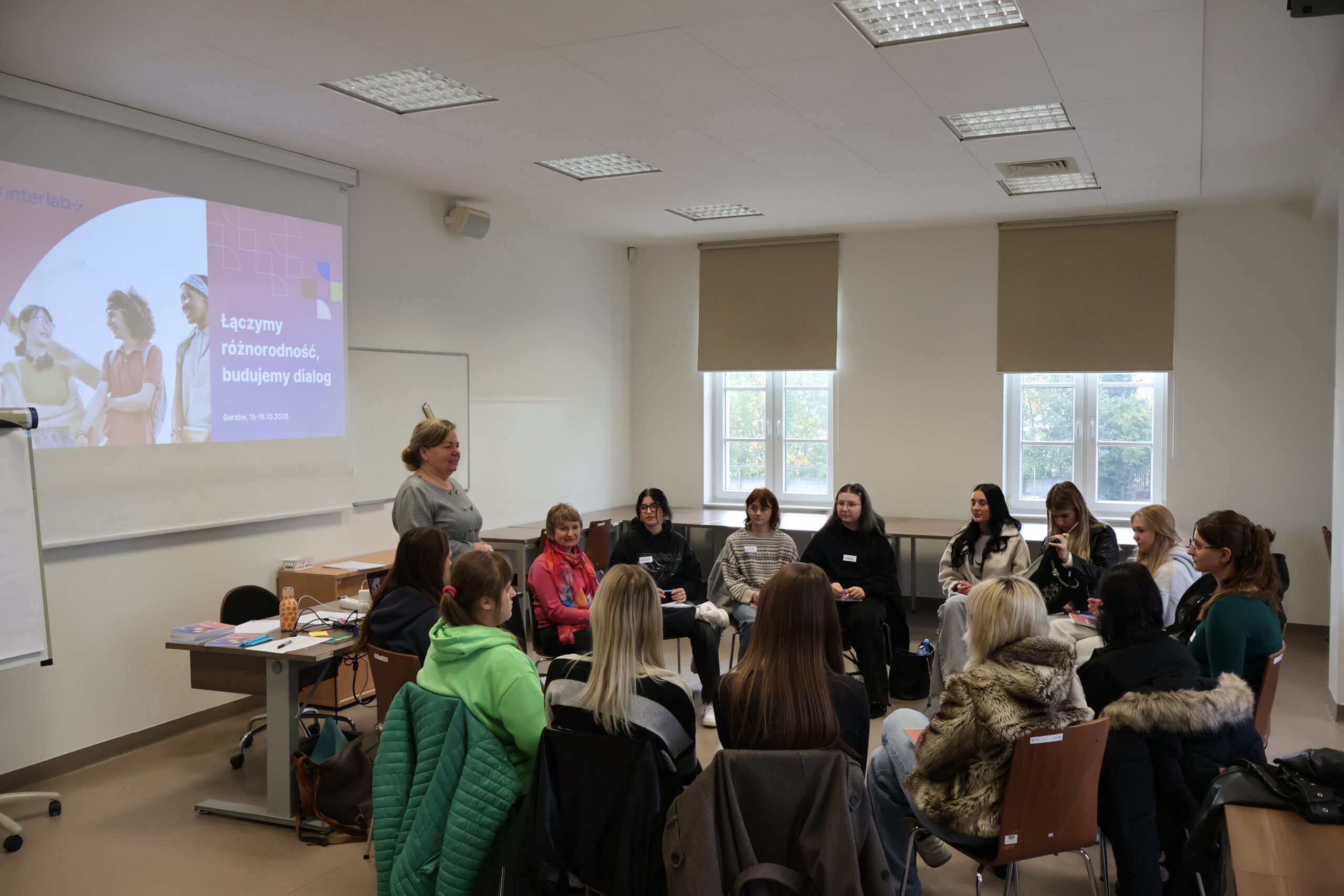 Uczestnicy warsztatów międzykulturowych #interlab+.