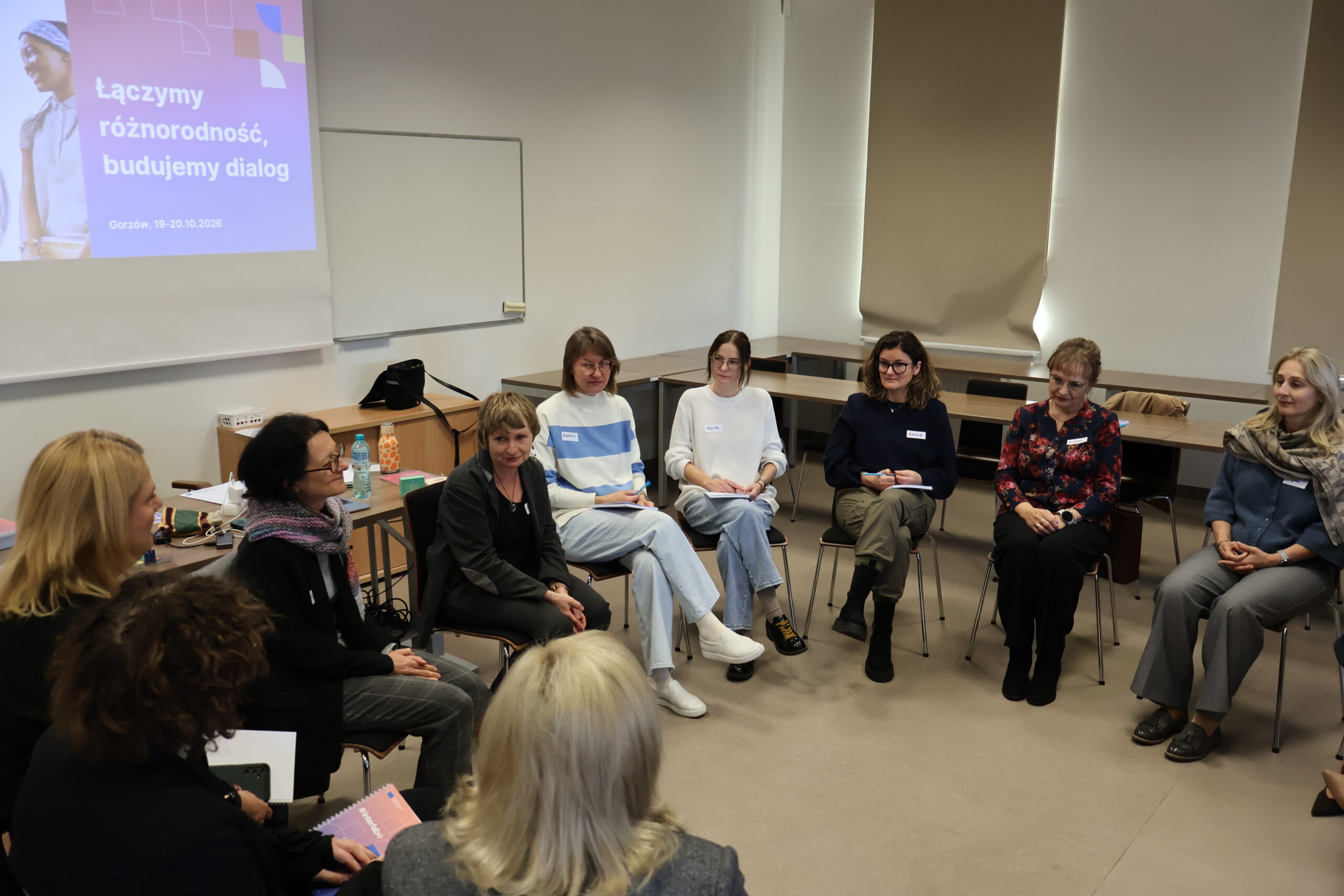 Uczestnicy warsztatów międzykulturowych #interlab+.