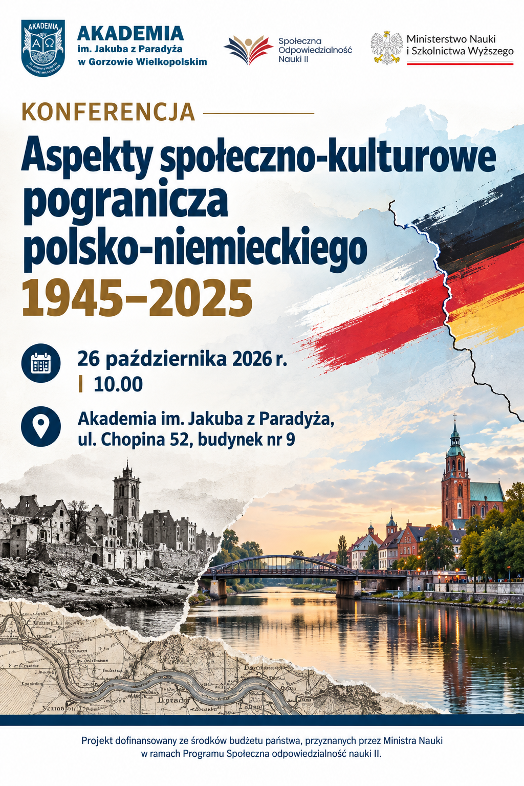 „Aspekty społeczno-kulturowe pogranicza polsko-niemieckiego 1945–2025”